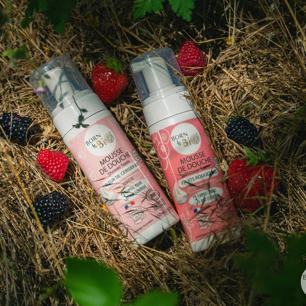 Red Fruit Shower Foam - Certified organic