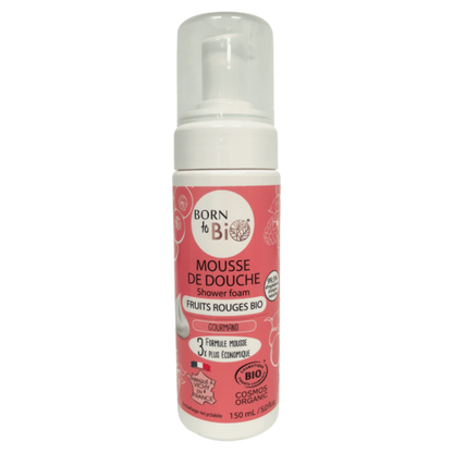 Red Fruit Shower Foam - Certified organic
