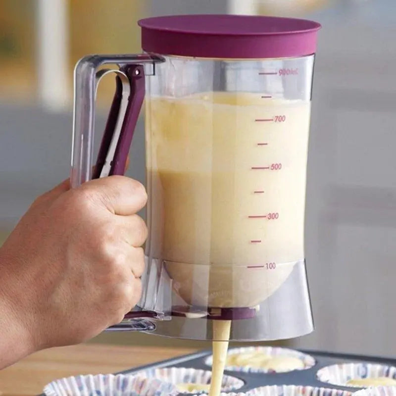 Precision Batter Pourer for Mess-Free Baking Perfection
