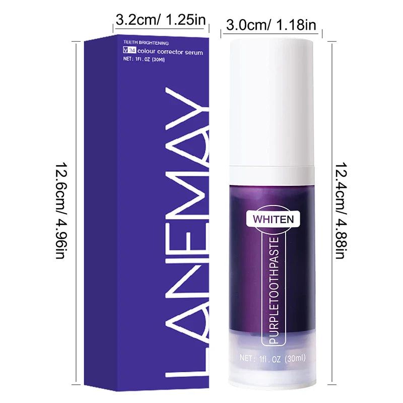 Whitening V34 Purple Toothpaste-5